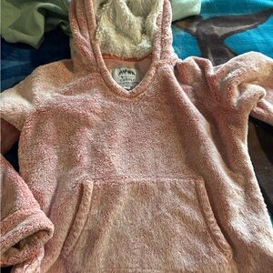 Cuddl Duds Kids Pink Fleece Hoodie